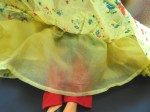 boudoir doll yellow skirt
